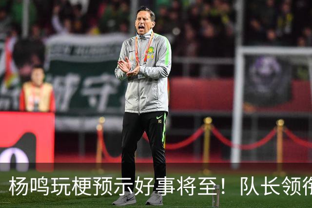 杨鸣玩梗预示好事将至！队长领衔送祝福，郭艾伦携张镇麟弗格再度老友重逢